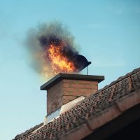 Ramonage pour éviter le feu de cheminée
