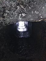 Conduit à ramoner goudronné